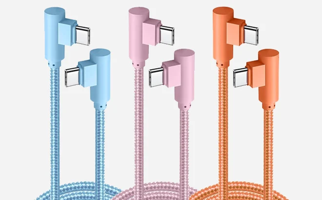 USB-C Cable 10ft 3-Pack Deal: Save $5