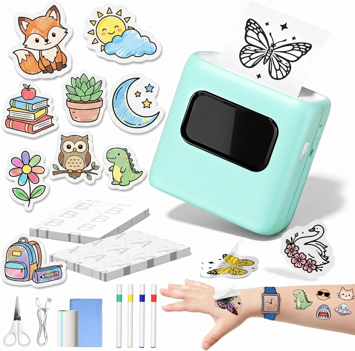 TATTMUSE TK20 Kids’ Temporary Only $26.xx (Reg. $52) at Amazon