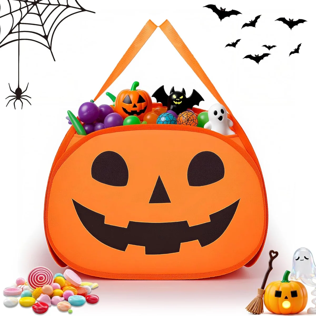 Halloween Foldable Pumpkin Basket $9.xx (Reg. $16) at Amazon