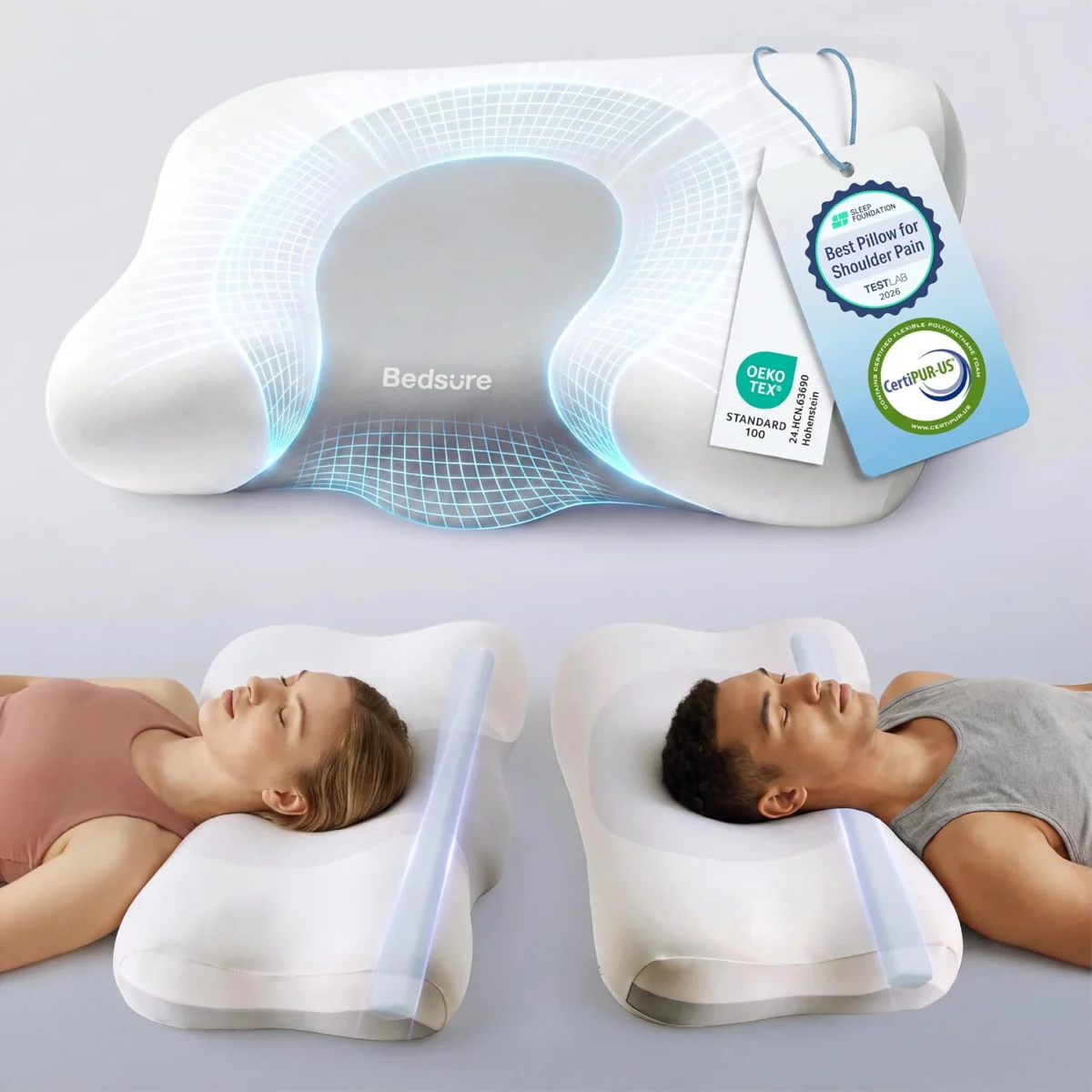 Bedsure Cervical Neck Pillow Deal