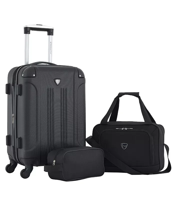 Chicago 3-Piece Hardside Luggage Set Save $90 at Macy’s