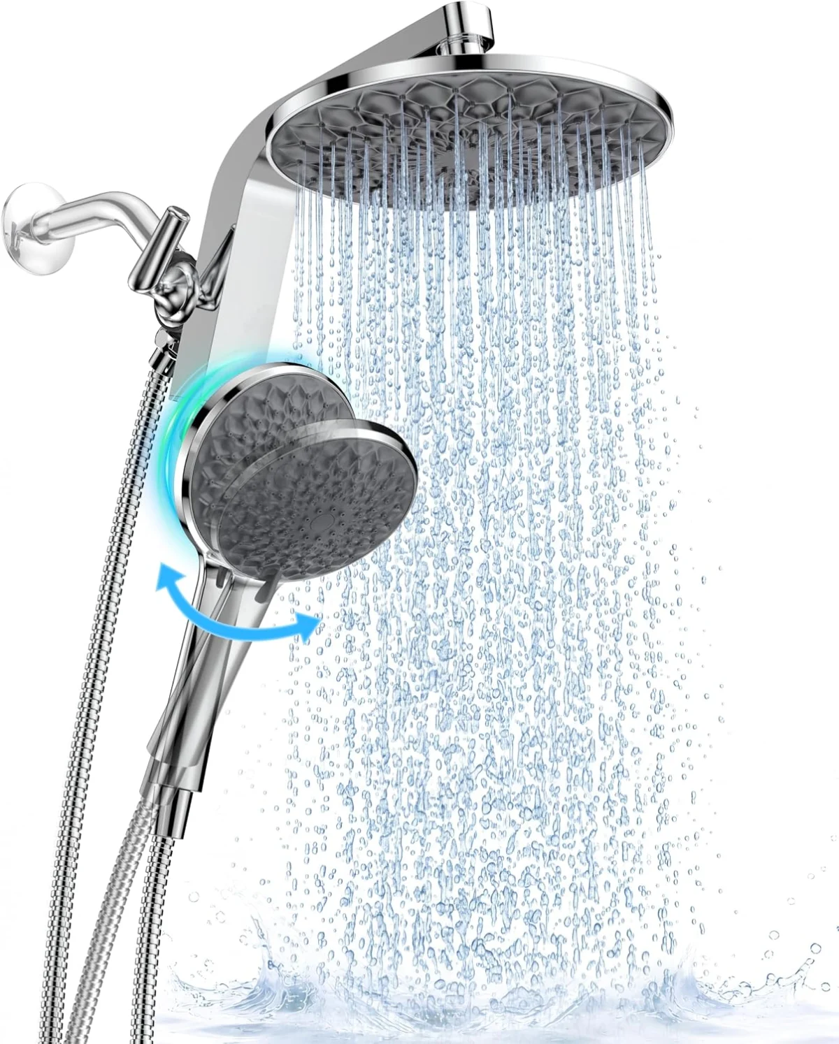HOPOPRO 9″ Rain Shower Head Only $40.xx (Reg. $56) at Amazon