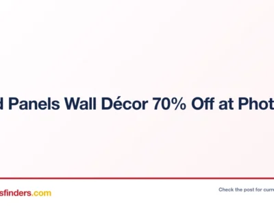 Walgreens Photo: 70% Off Wood Panels with Promo Code
