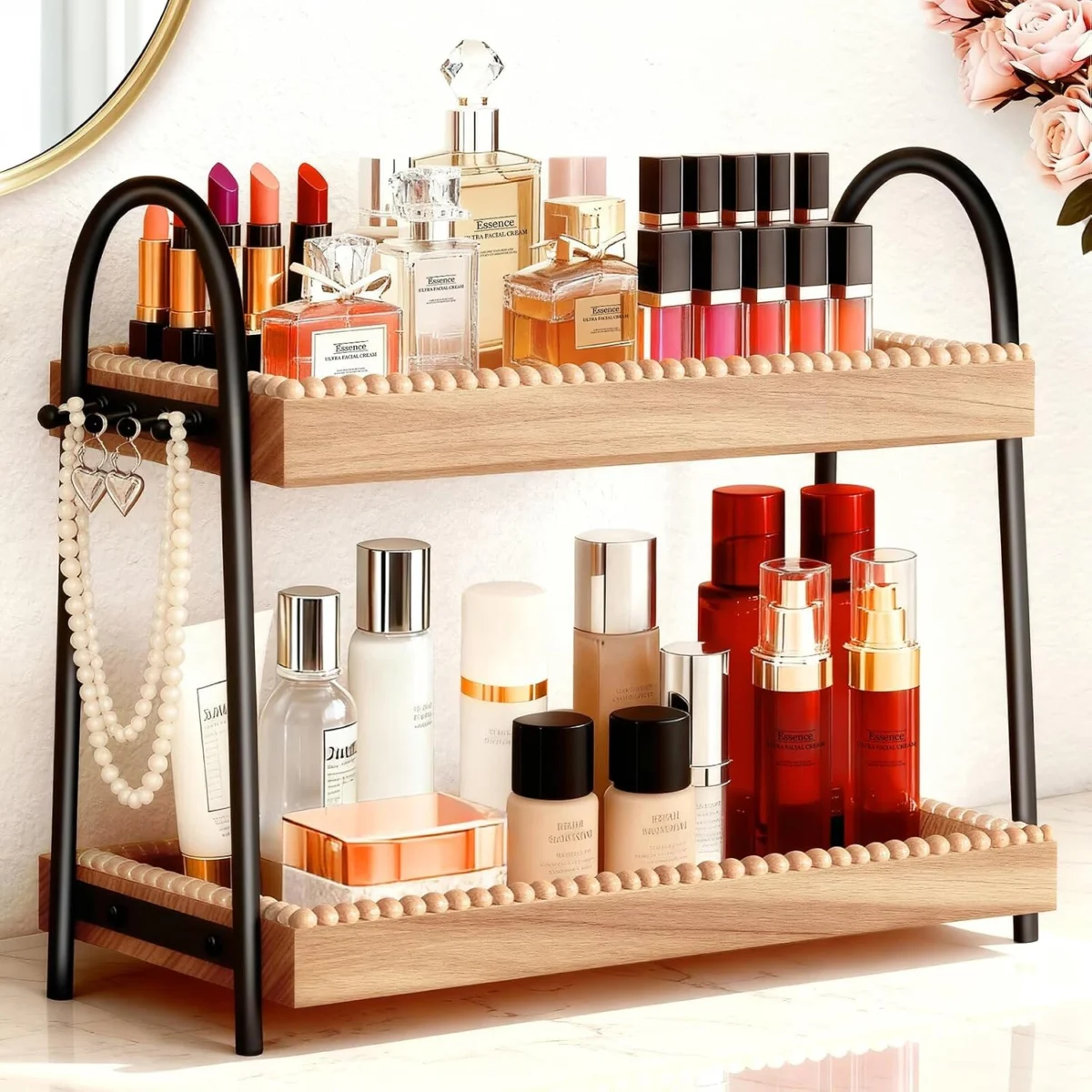 Xumilas 2-Tier Bathroom Vanity Only $20.xx (Reg. $31) at Amazon