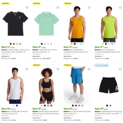 Reebok Clearance Sale Deal at Walmart: Save $6.55