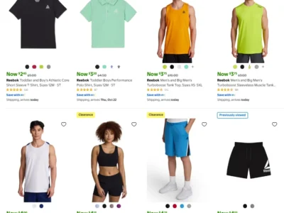 Reebok Clearance Sale Deal at Walmart: Save $6.55