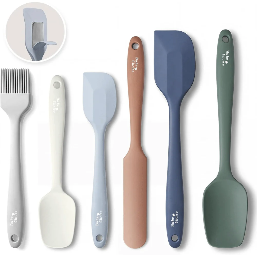Bake Choice 6-Piece Silicone Spatula Set Save $4.xx at Amazon