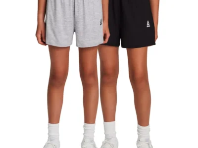 Reebok Girl’s Athletic Balance Gym Short 2-Pack Deal: Save $13.63 at Walmart