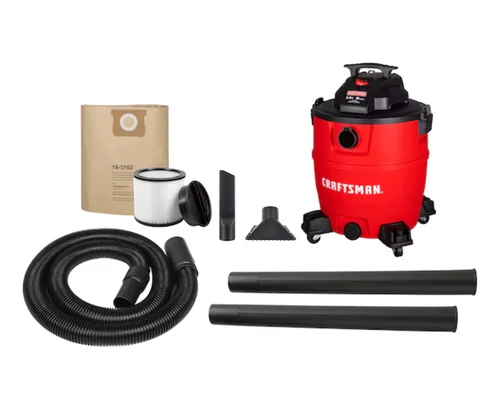 Craftsman 16-Gallon 6 HP Corded Wet Shop Vacuum for $59.98 (Reg $119) at Lowe’s