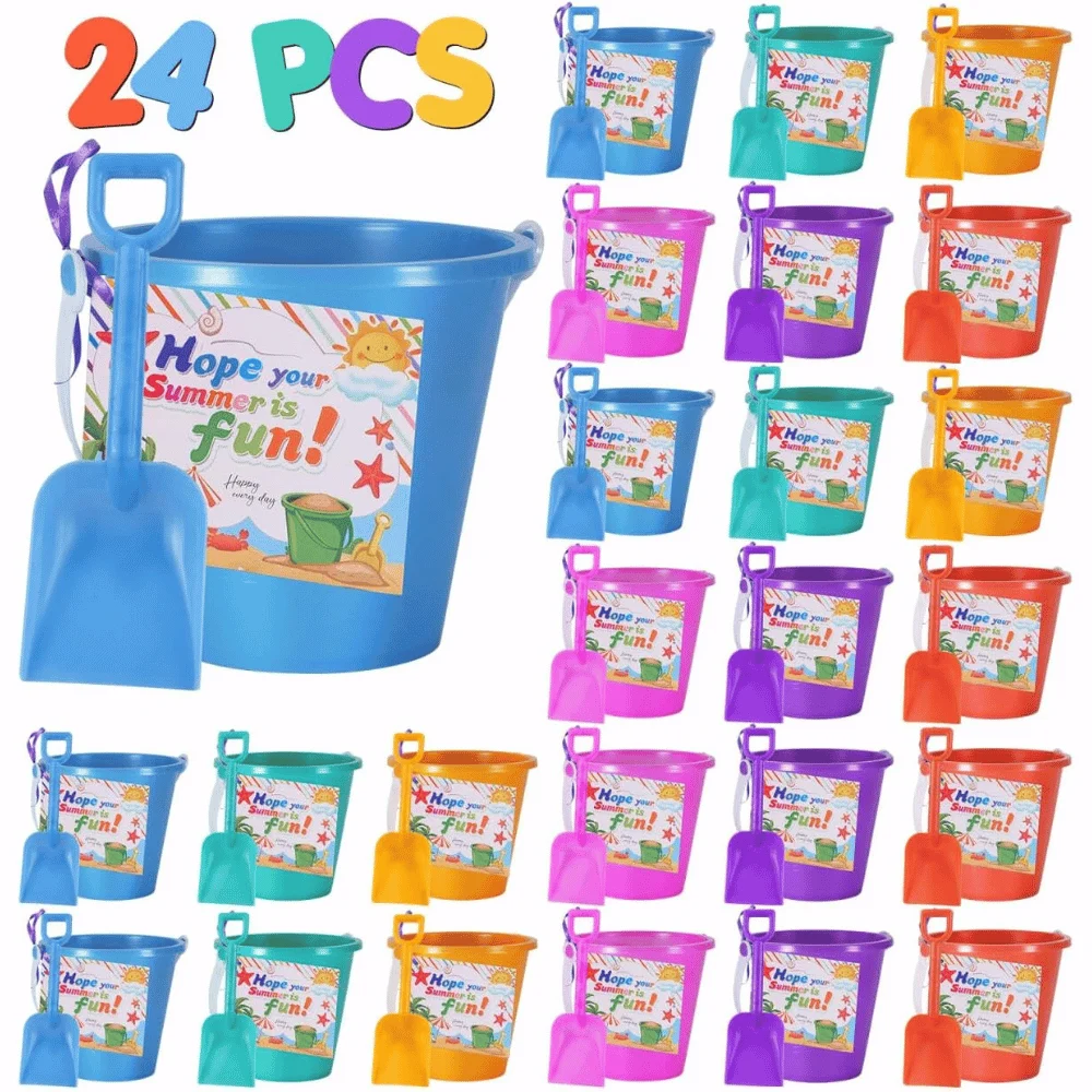 5” Inch Sand Beach Buckets Pail Deal: Save $11.xx at Amazon