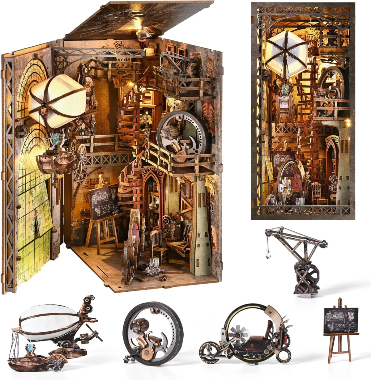 TOYQI Book Nook Kit Only $25.xx (Reg. $50) at Amazon