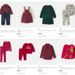 Christmas Outfits & Clothing Deal at Carter’s