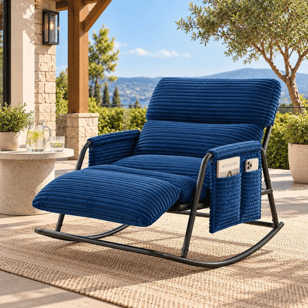Oversized Outdoor Rocking Chair Deal: Save $141.xx at Amazon