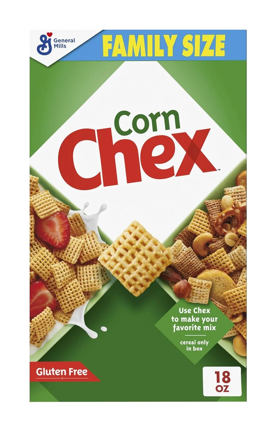 18-oz Family Size Corn Chex Cereal Only $3.xx (Reg. $5) at Amazon