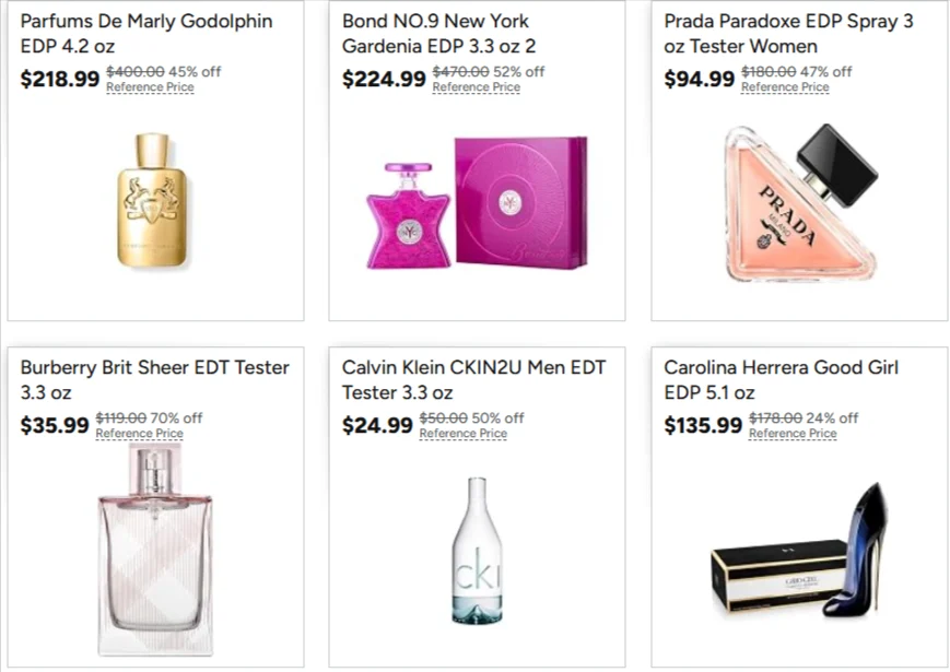 CK Fragrances Deal at Woot