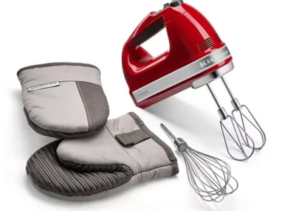 KitchenAid 7-Speed Hand Mixer & Oven Mitts Just $38.49 (Reg $109.99) at Kohl’s