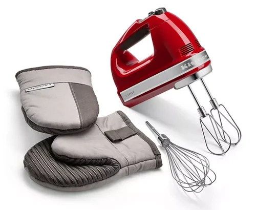 KitchenAid 7-Speed Hand Mixer & Oven Mitts Just $38.49 (Reg $109.99) at Kohl’s