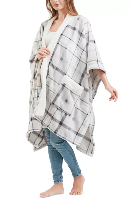 Cozy Plush Printed Wrap Deal at Macy’s