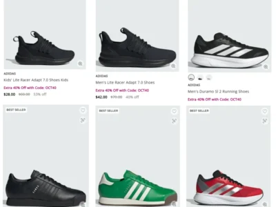Adidas Shoes Deal: Save 72% at Adidas
