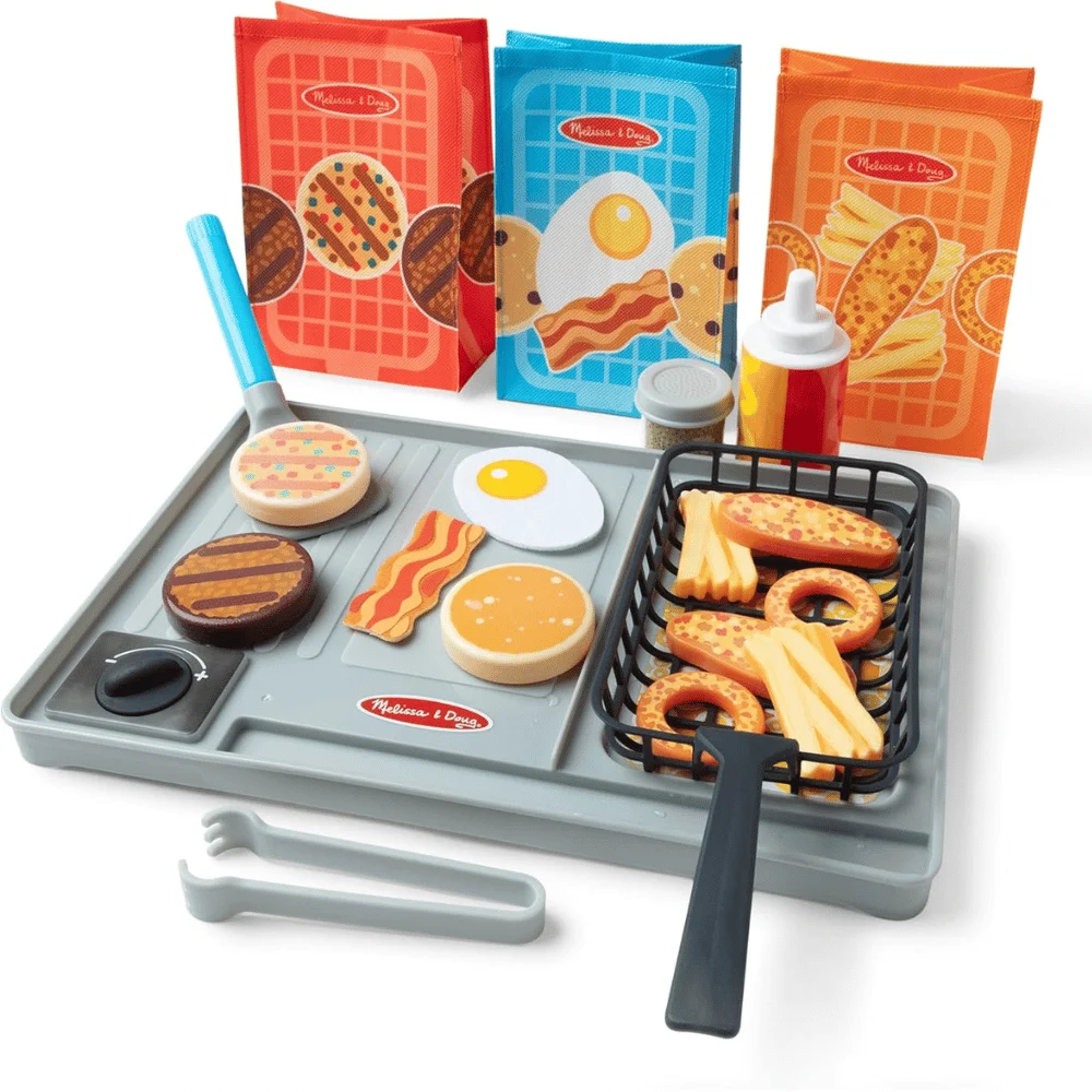 Melissa & Doug Flip & Fry Grill Play Set Deal at Amazon