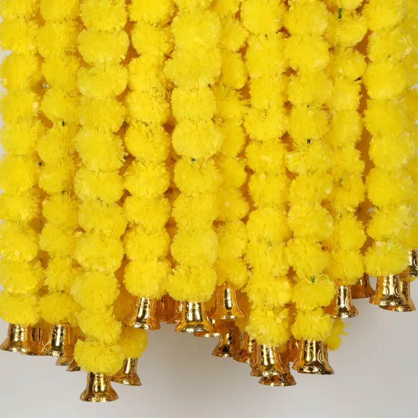 Artificial Yellow Marigold Garland Deal: Save $3.20 at Walmart