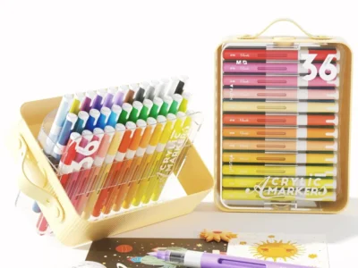 M&G 36 Colors Acrylic Paint Markers Deal: Save $14.xx at Amazon