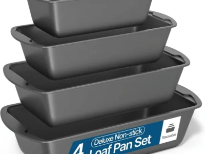 Loaf Pan Set 4-Piece Kitchen Deal: Save $2.xx at Amazon
