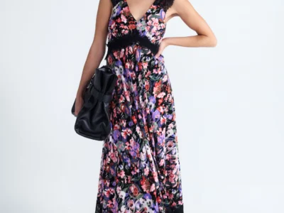 Women’s Lace Maxi Dress Only $14.40 (Reg. $38) at Walmart