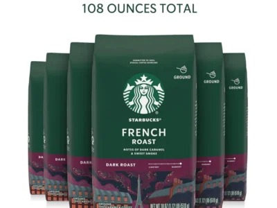 Starbucks Ground Coffee French Roast Deal: Save $53.xx at Amazon