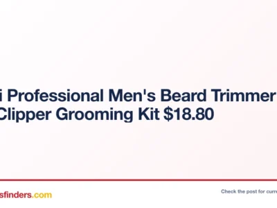 Solati Professional Men’s Beard Only $18.xx (Reg. $33) at Amazon