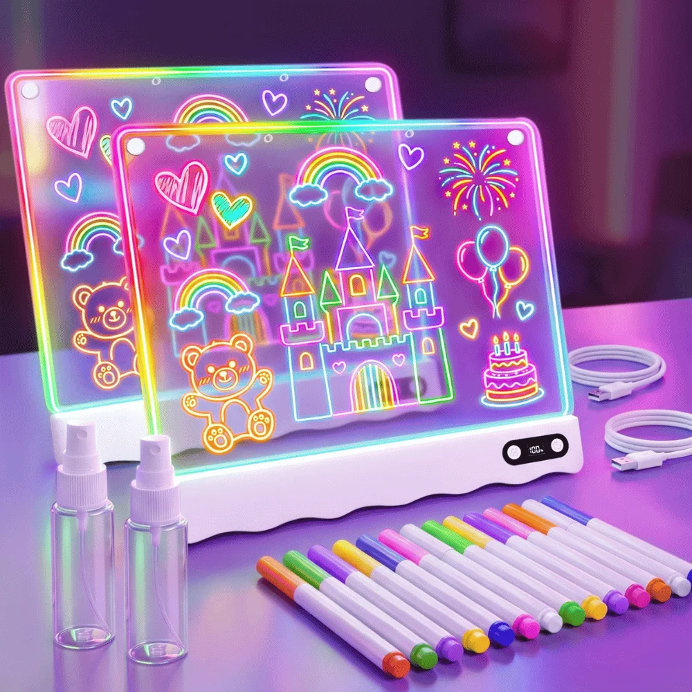 LED Drawing Board 2-Pack Deal: Save $31.xx at Amazon