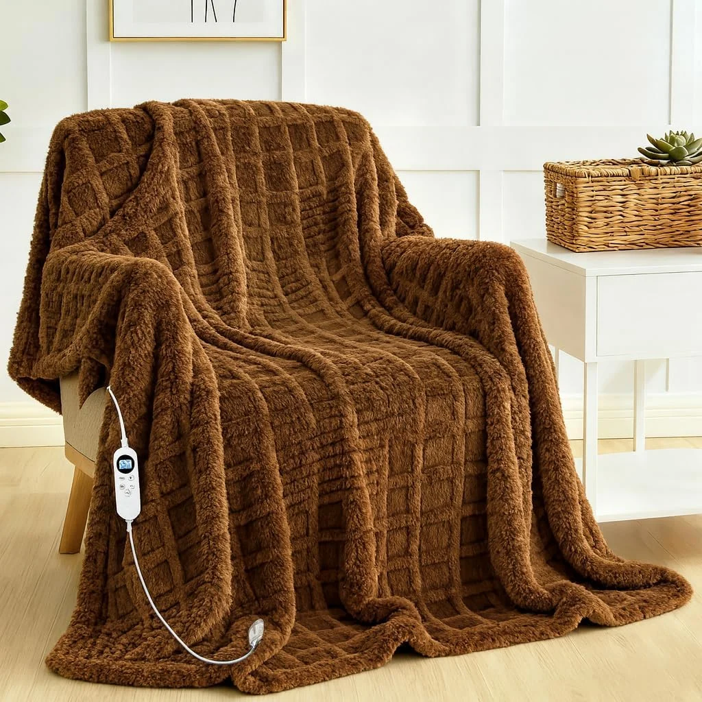 Waffle Heating Blanket Only $42.xx (Reg. $50) at Amazon