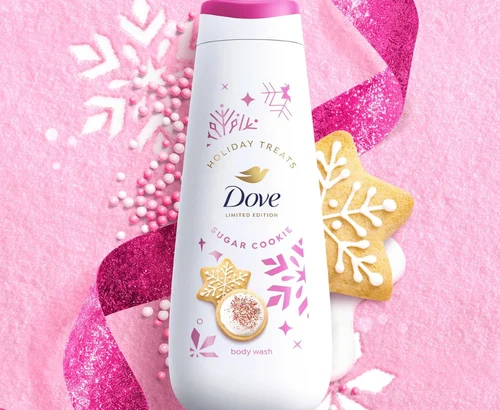 20 fl oz Dove Limited Edition Holiday Treats Body Wash for $6.xx