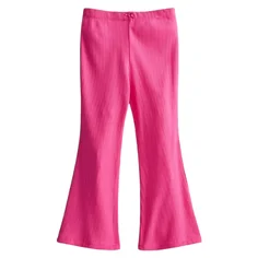Wonder Nation Toddler Girls Ribbed Flare Leggings as low as $3 at Walmart
