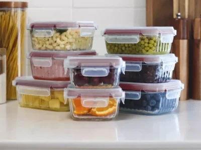 16 Piece Fluted Glass Storage Set ONLY $19.99 (Reg $58) at Macy’s