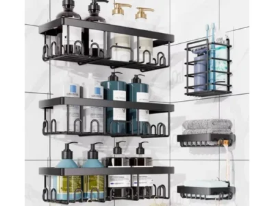 Adhesive Shower Caddy 6 Count Just $13.98 (Reg. $35.98) at Walmart