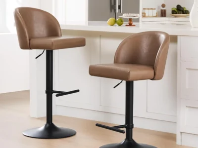 Watson & Whitely Adjustable Swivel Bar Stools Only $59.xx at Amazon