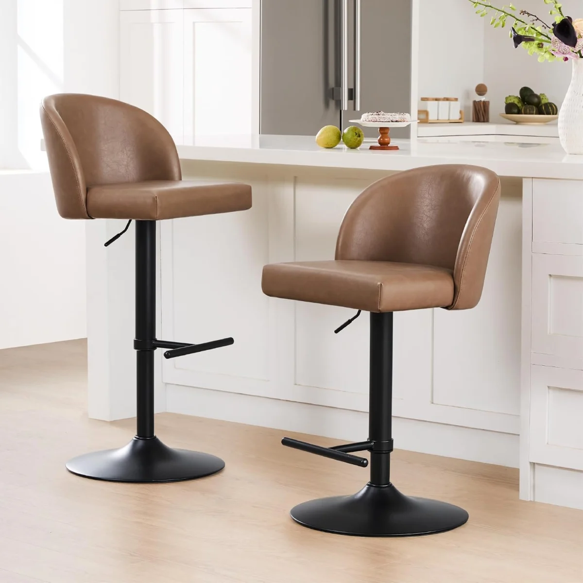 Watson & Whitely Adjustable Swivel Bar Stools Only $59.xx at Amazon