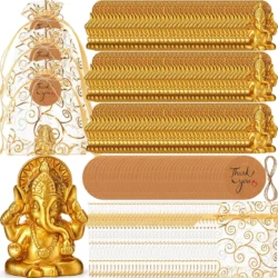 100 Set Golden Ganesha Statues Deal: Save on Bulk Purchase
