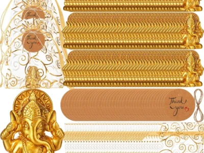 100 Set Golden Ganesha Statues Deal: Save on Bulk Purchase