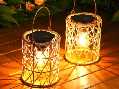 2 Pack Bright Hanging Solar Lanterns Deal: Promo Code Available