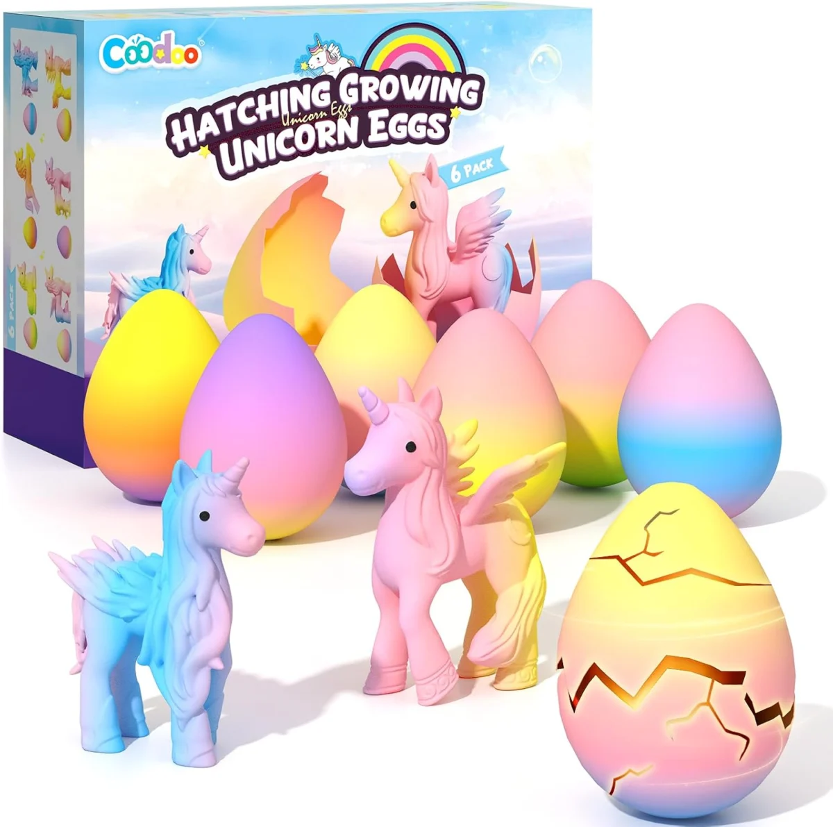 Unicorn Hatching Rainbow Eggs Deal