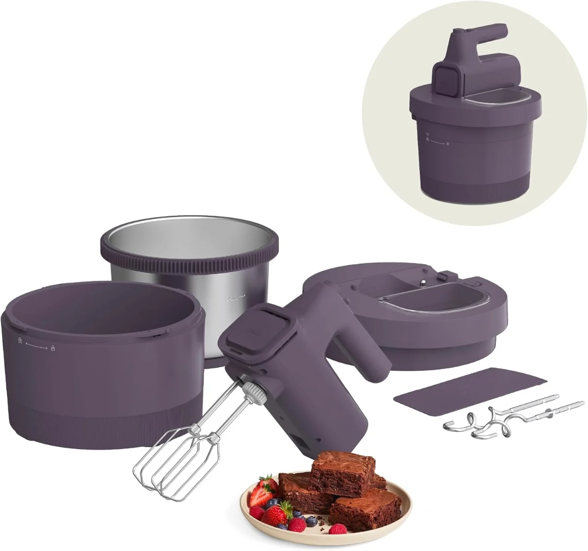 2 in 1 Electric Mixer with Bowl Deal