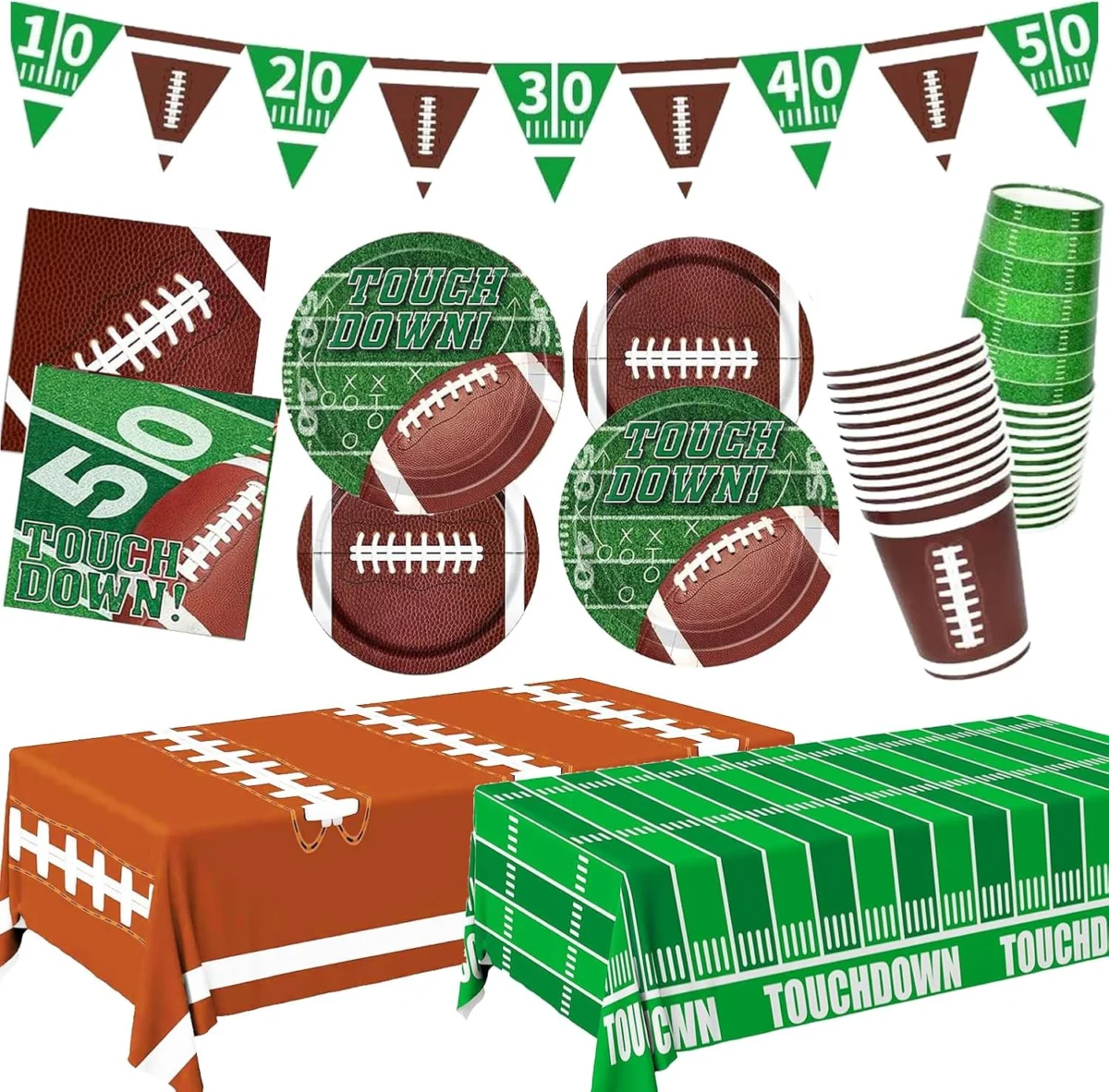 Football Party Supplies Deal: Great Value at $7
