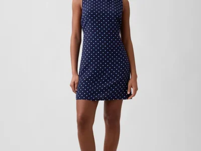 Print Sleeveless Mini Dress Just $10.20 at Gap