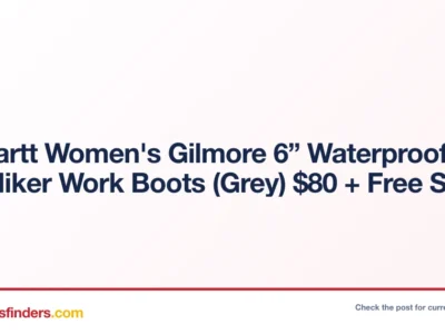 Carhartt Women’s Hiker Work Boots Just $80 at Dick’s Sporting Goods