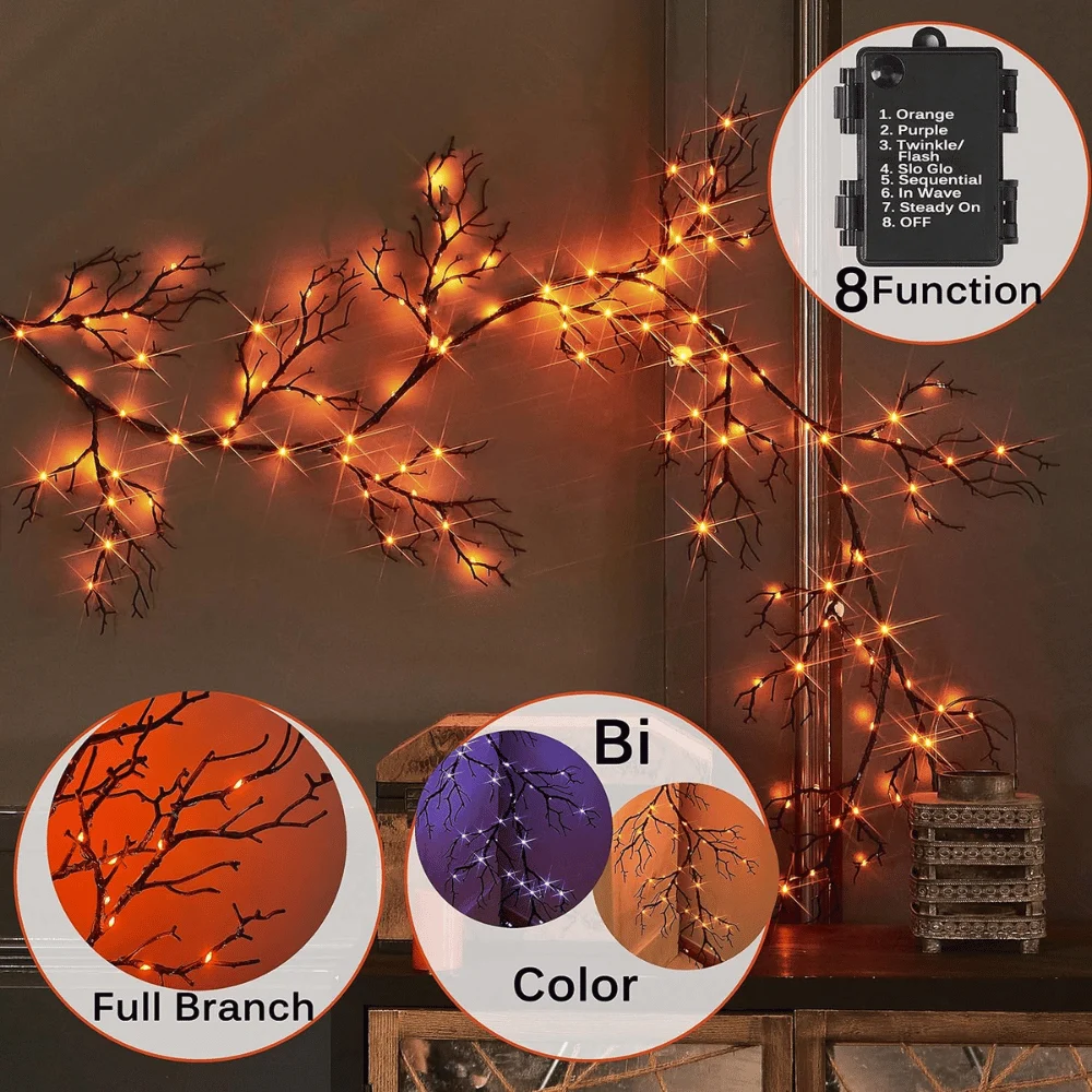 Hairui Halloween Garland Deal: Save $22.xx at Amazon