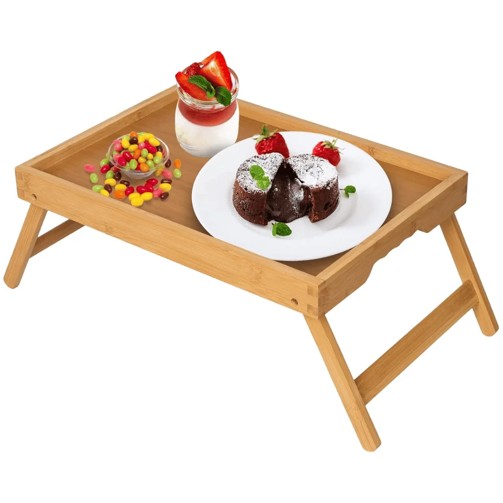 Artmeer Bamboo Bed Tray Deal: Save $11.xx at Amazon