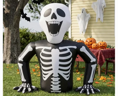 6-ft Halloween Inflatables Light Up Skeleton Just $19.99 (Reg. $67.49) at Walmart