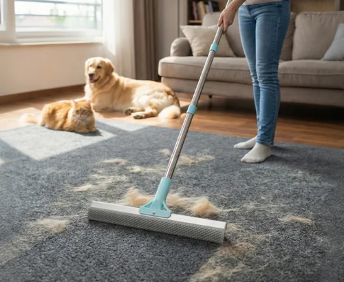 Carpet Rake Scraper Broom Deal